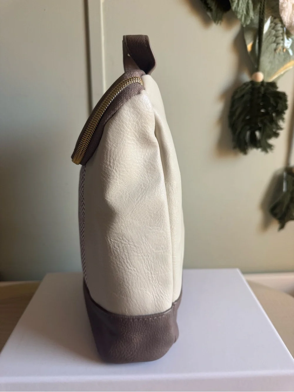 Itzy Ritzy Brown & Cream insulated bottle Bag